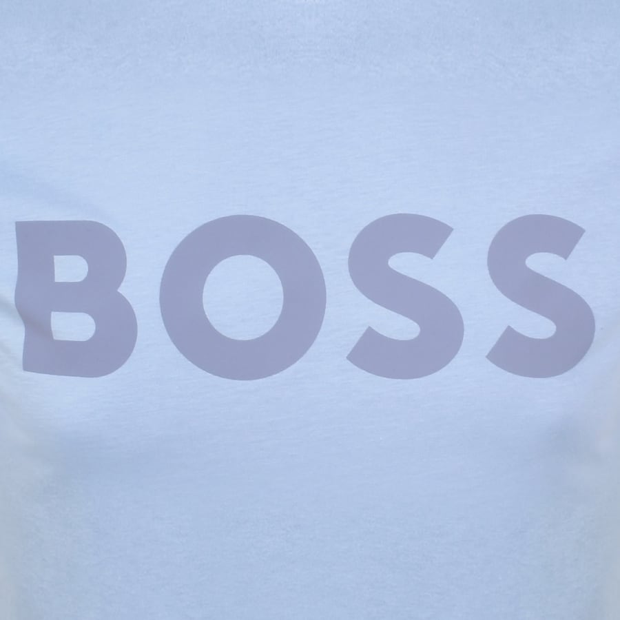 【関税&送料込】Boss Thinking 1 T-Shirt BOSS Thinking 1 Logo T Shirt Blue | Mainline Menswear United